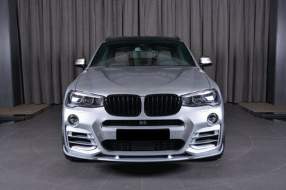 UNDER FRONT BUMPER BMW X3 F25 X4 F26 M FACELIFT 2015+ SPOILER BLADE