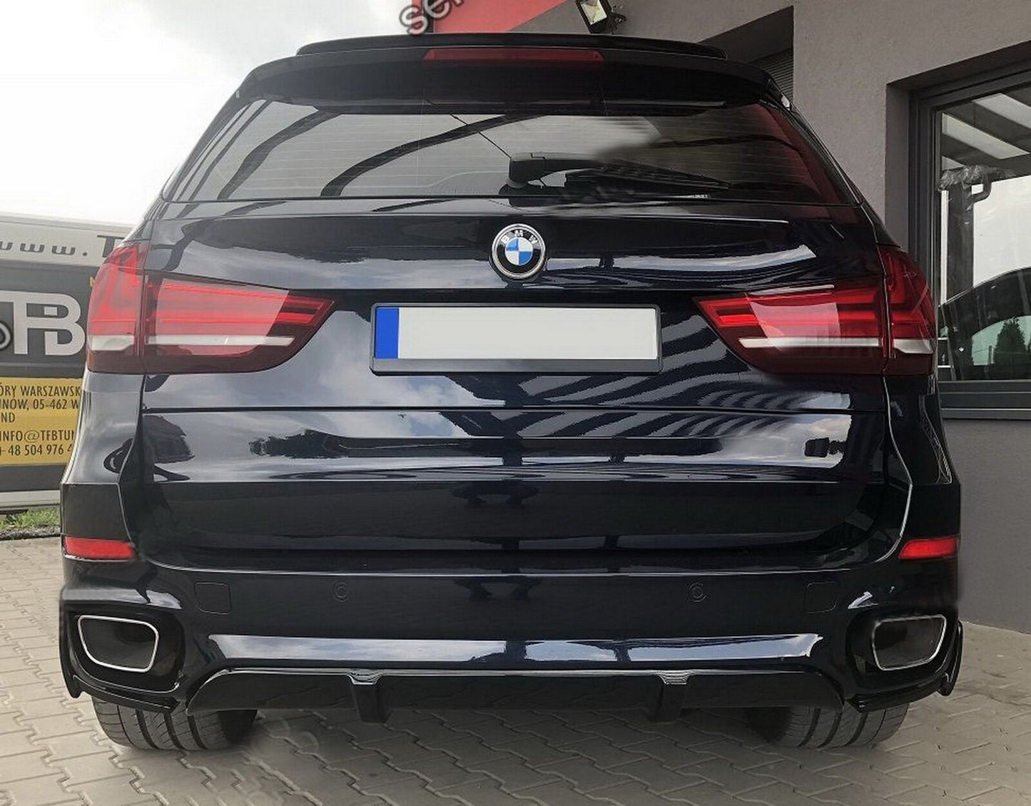 BMW X5 F15 2013-2018 DIFFUSORE POSTERIORE SOTTO PARAURTI LOOK M SPORT AUTOELEGANCERICAMBI