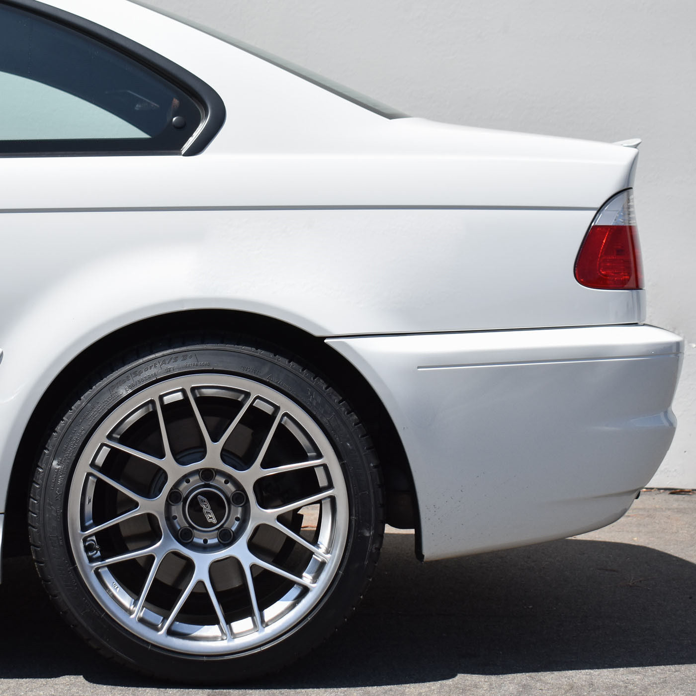 BMW SERIE 3 E46 COUPE 1999-2006 SPOILER POSTERIORE SUL COFANO IN ABS LOOK M AUTOELEGANCERICAMBI