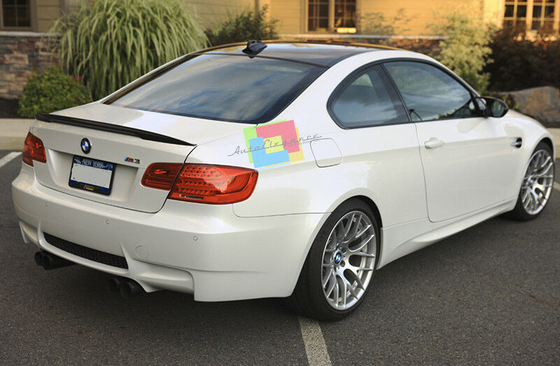 SPOILER POSTERIORE SUL COFANO BMW SERIE 3 E92 LOOK M SPORT NERO LUCIDO