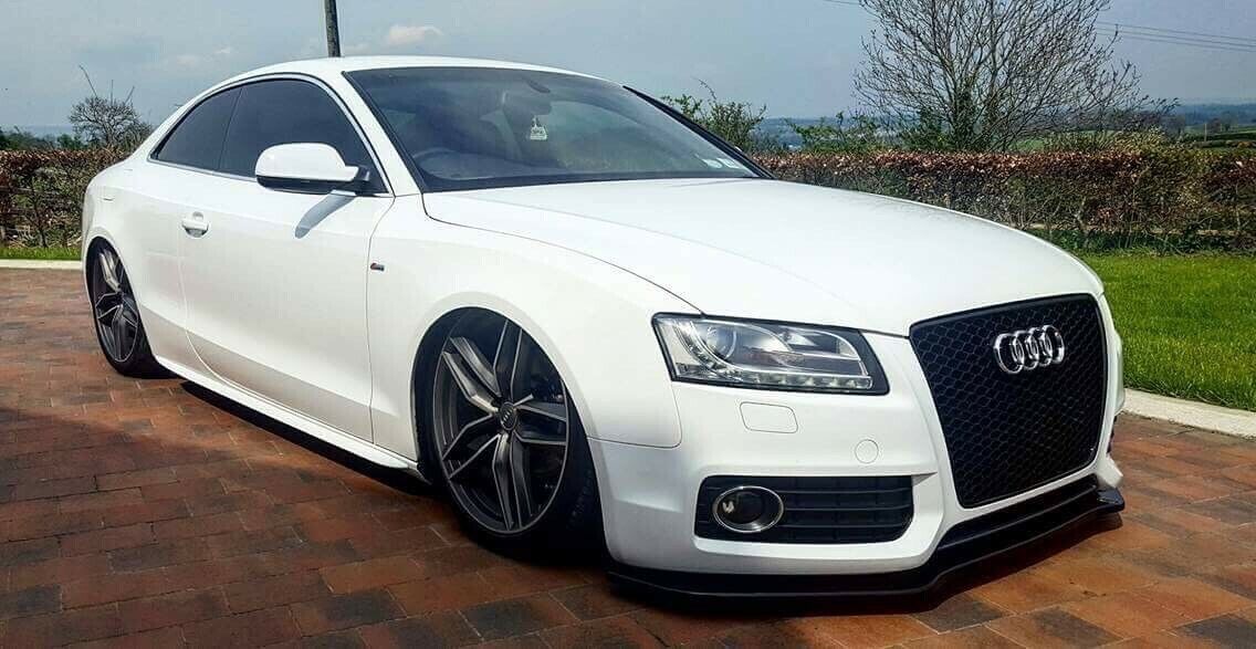AUDI A5 COUPE SPORTBACK 2007-2011 SPLITTER SPOILER SOTTO PARAURTI ANTERIORE RS5 AUTOELEGANCERICAMBI
