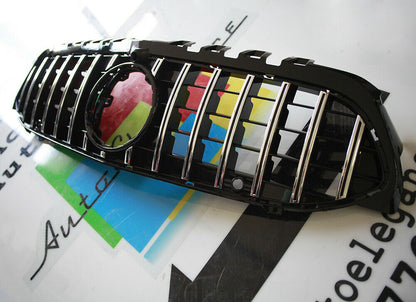 GRIGLIA ANTERIORE MERCEDES CLASSE A W177 2018+ CALANDRA AMG PROFILI CROMO 0067