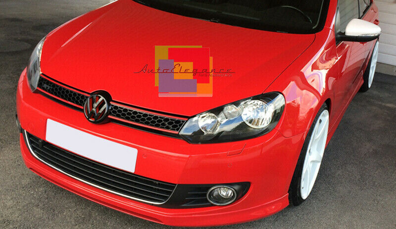 VW GOLF 6 VI 2008-2012 SPOILER SOTTO PARAURTI ANTERIORE GTI IN ABS