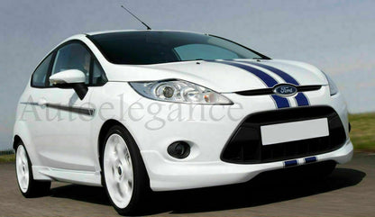 FORD FIESTA VI 2008-2012 SPOILER SOTTO PARAURTI ANTERIORE LOOK ST IN ABS