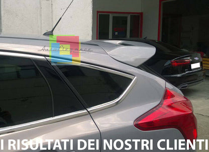 SPOILER POSTERIORE SUL TETTO FORD FOCUS MK3 5 PORTE LOOK ST TERZO STOP LED ABS