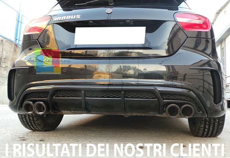 MERCEDES A-CLASS W176 2012-2018 ABS REAR BUMPER AMG B DESIGN