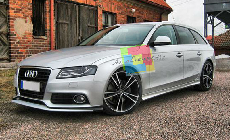 SOTTO PARAURTI AUDI A4 8K B8 AVANT BERLINA 2007-2012 SPOILER ANTERIORE RS4 - ABS