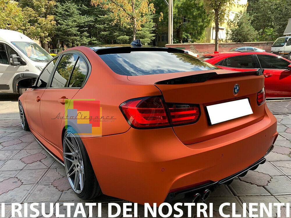 SOTTO MINIGONNE LATERALI BMW SERIE 3 F30 F31 ABS NERO LUCIDO 0070