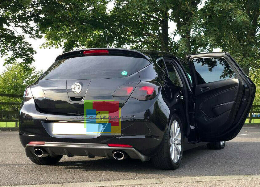 OPEL ASTRA J 2009-2014 5 PORTE  SOTTO PARAURTI POSTERIORE DIFFUSORE ABS