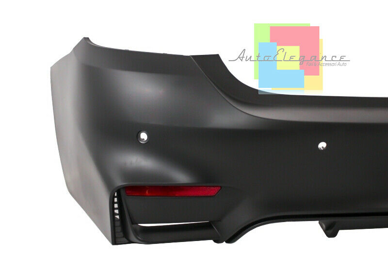 BMW SERIE 4 F36 GRAN COUPE 2013- PARAURTI POSTERIORE COMPLETO LOOK M4 AUTOELEGANCERICAMBI