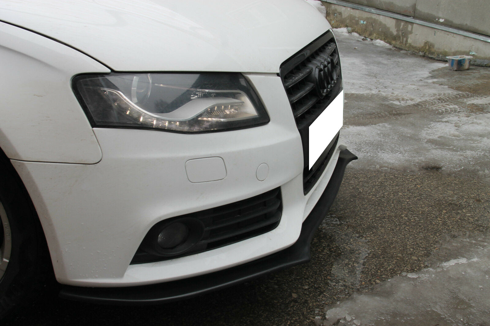 AUDI A4 B8 2008-2012 SPLITTER SPOILER SOTTO PARAURTI ANTERIORE RS4 S4 AUTOELEGANCERICAMBI
