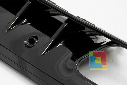 MERCEDES C A205 C205 2014-2019 REAR DIFFUSER ABS STEEL MUFFLERS AMG BLACK