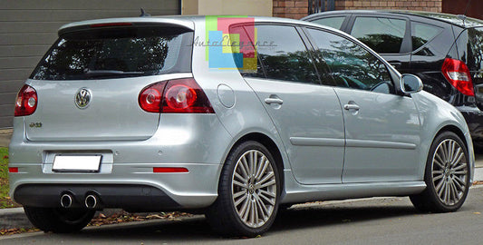SOTTO PARAURTI VW GOLF 5 2003-2008 DIFFUSORE POSTERIORE LOOK R32