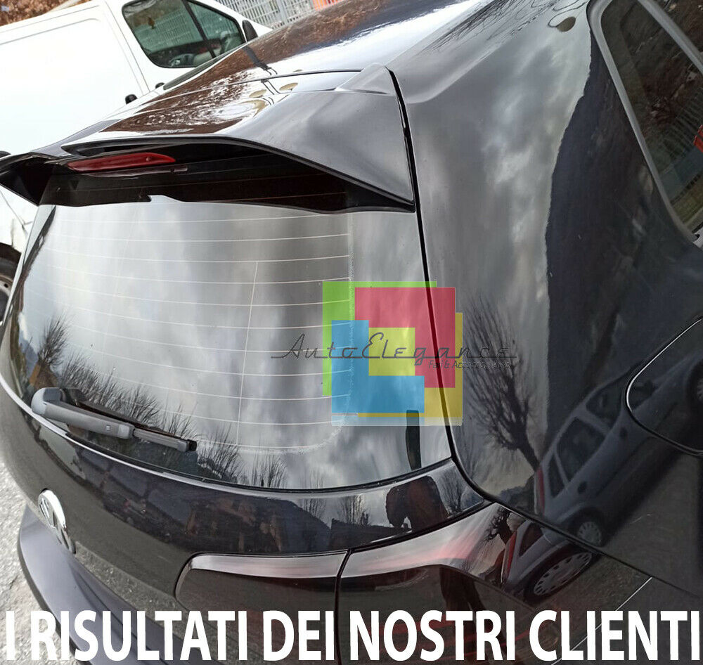 VW GOLF 7 VII 7.5 2012+ REAR SPOILER LOOK R TUNING IN ABS