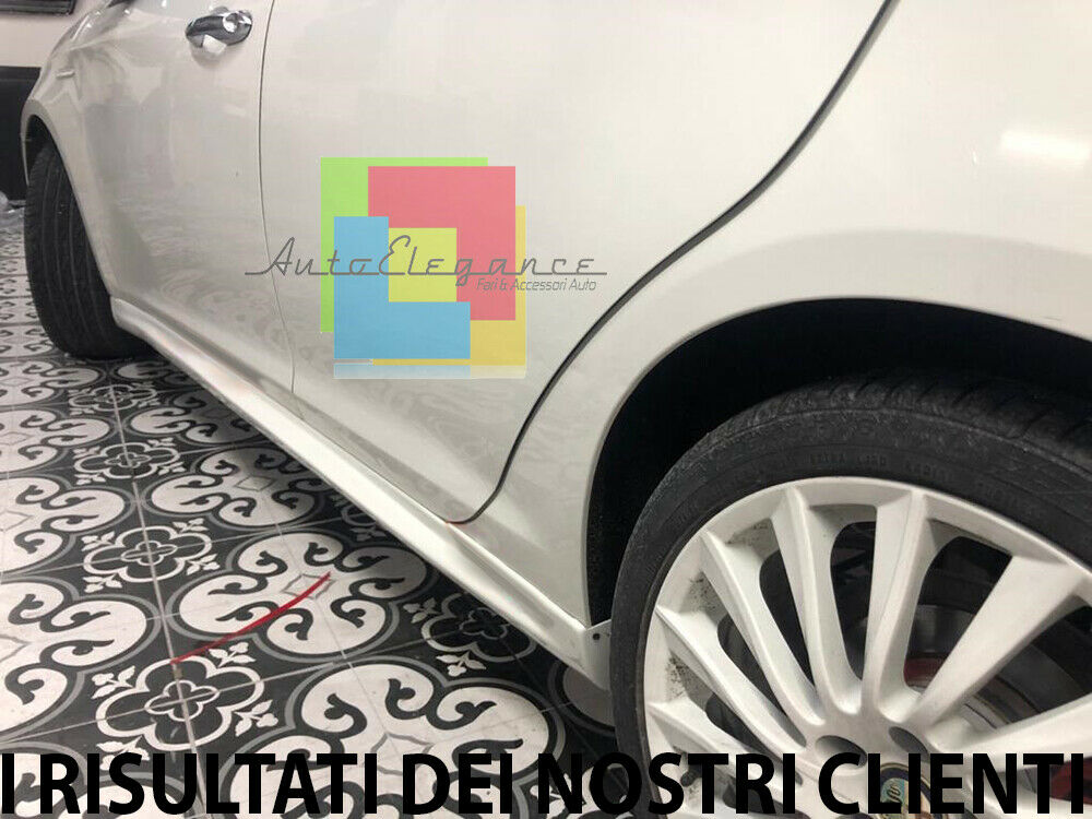 MINIGONNE LATERALI ALFA ROMEO GIULIETTA 2010-2020 SOTTO PORTA ABS 0168