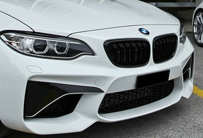 PARAURTI ANTERIORE PER BMW SERIE 2 F22 F23 2013 AL 2017 LOOK M2