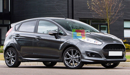 FORD FIESTA MK7 2008-2017 5 PORTE SOTTO PORTA MINIGONNE LATERALI LOOK ST ABS