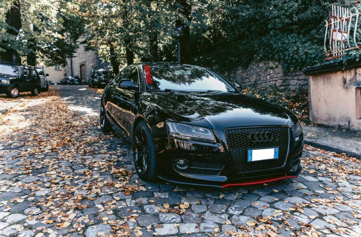 AUDI A5 COUPE SPORTBACK 2007-2011 SPLITTER SPOILER SOTTO PARAURTI ANTERIORE RS5 AUTOELEGANCERICAMBI