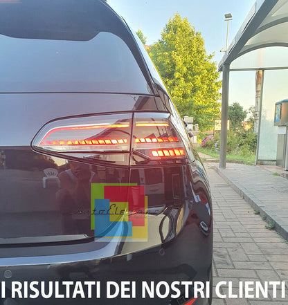VW GOLF 7 7.5 VII 2012-2019 BLACK DYNAMIC LED REAR LIGHTS