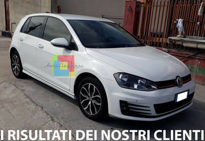 VW GOLF 7 VII 2012-2019 SIDE SKIRTS UNDER DOOR ABS LOOK R RLINE
