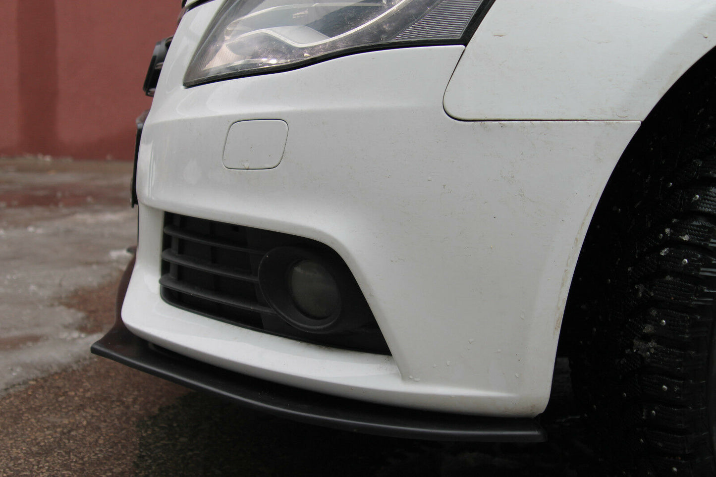 AUDI A4 B8 2008-2012 SPLITTER SPOILER SOTTO PARAURTI ANTERIORE RS4 S4 AUTOELEGANCERICAMBI