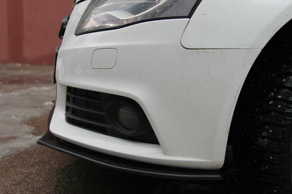 AUDI A4 B8 2008-2012 SPLITTER SPOILER SOTTO PARAURTI ANTERIORE RS4 S4 AUTOELEGANCERICAMBI