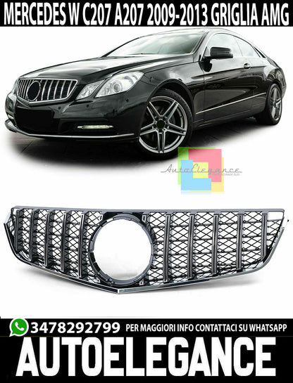 FRONT GRILLE MERCEDES E-CLASS A207 C207 2009-2013 AMG GTR HONEYCOMB