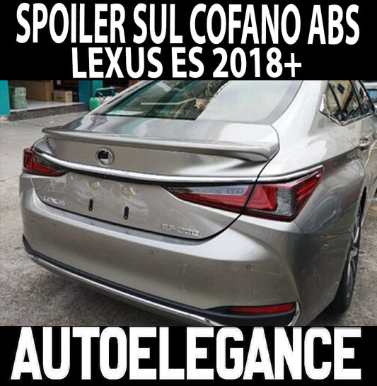 LEXUS ES FROM 2018+ REAR HOOD SPOILER SPORT DEFLECTOR ABS