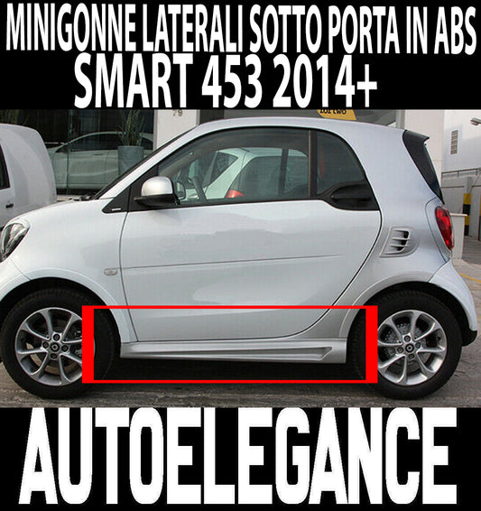 SMART ForTwo 453 2014+ SPORTS SIDE DOOR SKIRTS ABS / PLASTIC