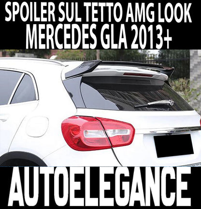 MERCEDES GLA X156 REAR ROOF SPOILER ABS DESIGN AMG A45