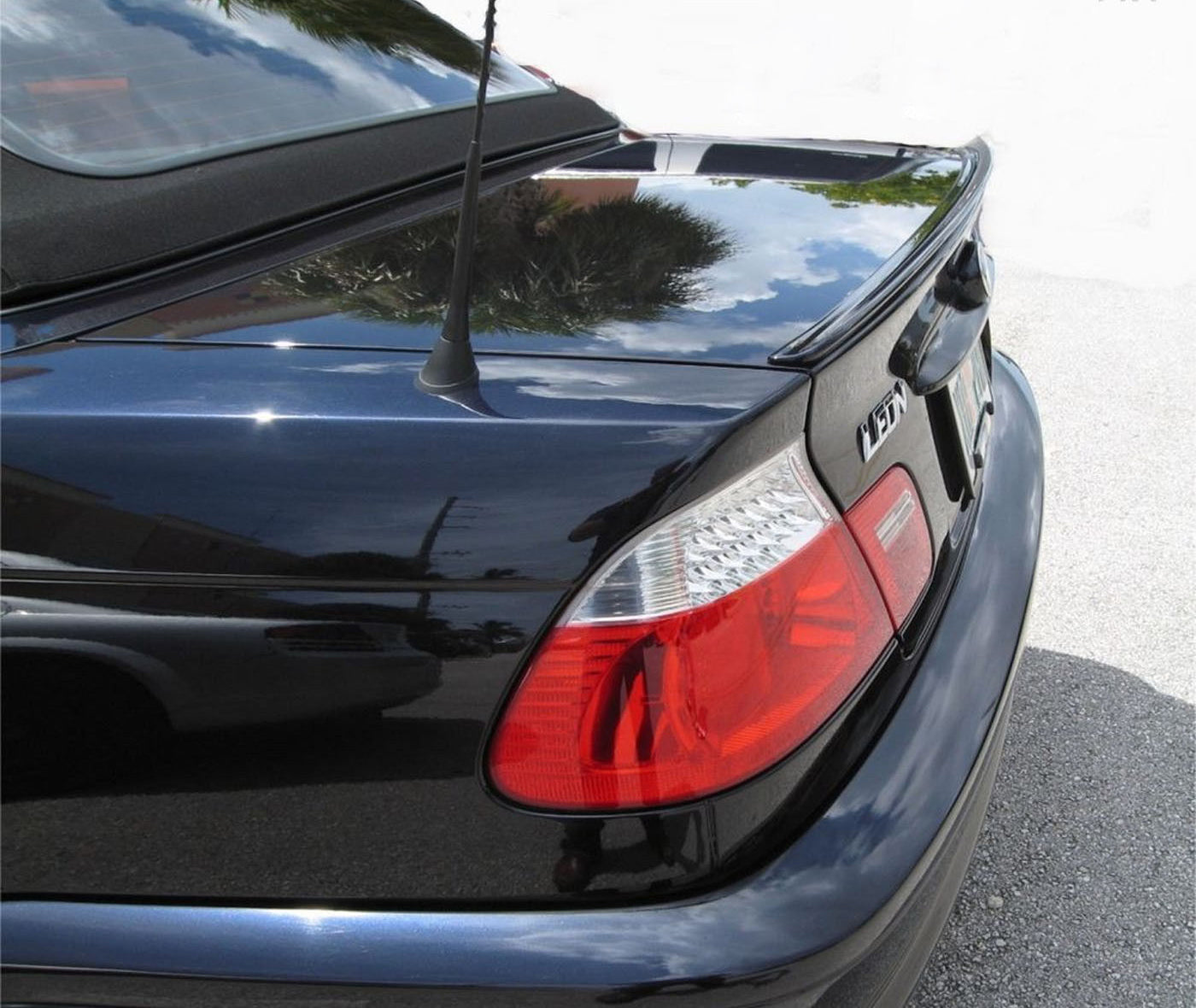 BMW SERIE 3 E46 CABRIO 2000-2007 SPOILER POSTERIORE SUL COFANO LOOK M - ABS AUTOELEGANCERICAMBI