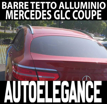 MERCEDES GLC COUPE C253 2015-2019 ROOF BARS ALUMINUM RAILS