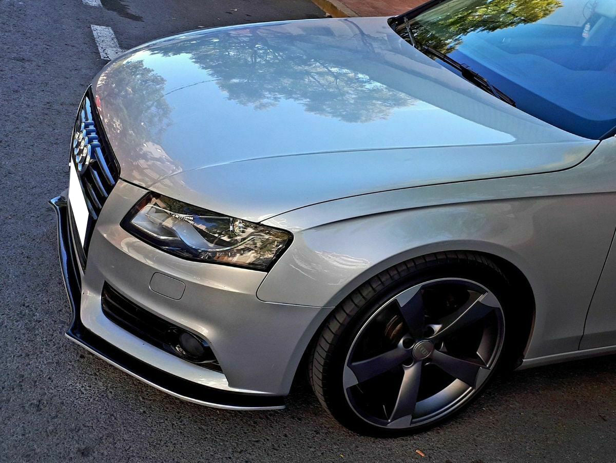 AUDI A4 B8 2008-2012 SPLITTER SPOILER SOTTO PARAURTI ANTERIORE RS4 S4 AUTOELEGANCERICAMBI