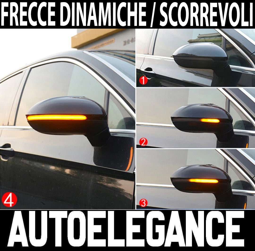 VW PASSAT B8 2014-2019 FRECCE LED DINAMICHE SPECCHI LATERALI LOOK FUME