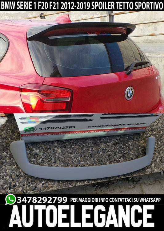 SPOILER POSTERIORE SUL TETTO BMW SERIE 1 F20 F21 2011-2019 LOOK TUNING 0095