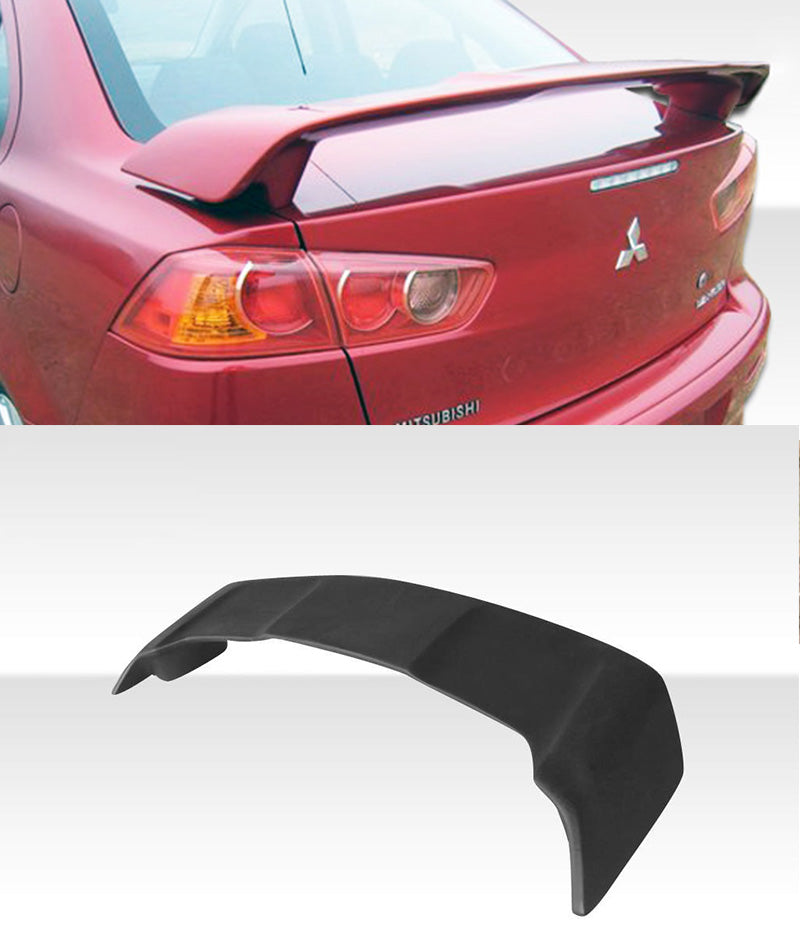 MITSUBISHI LANCER X HOOD SPOILER SPORTY LOOK GTS DESIGN ABS