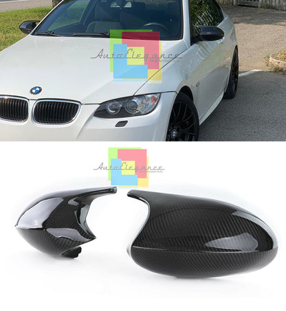 BMW SERIE 3 E92 E92 06-10 SPECCHI CALOTTE SPECCHIETTI CARBONIO LOOK M3 AUTOELEGANCERICAMBI