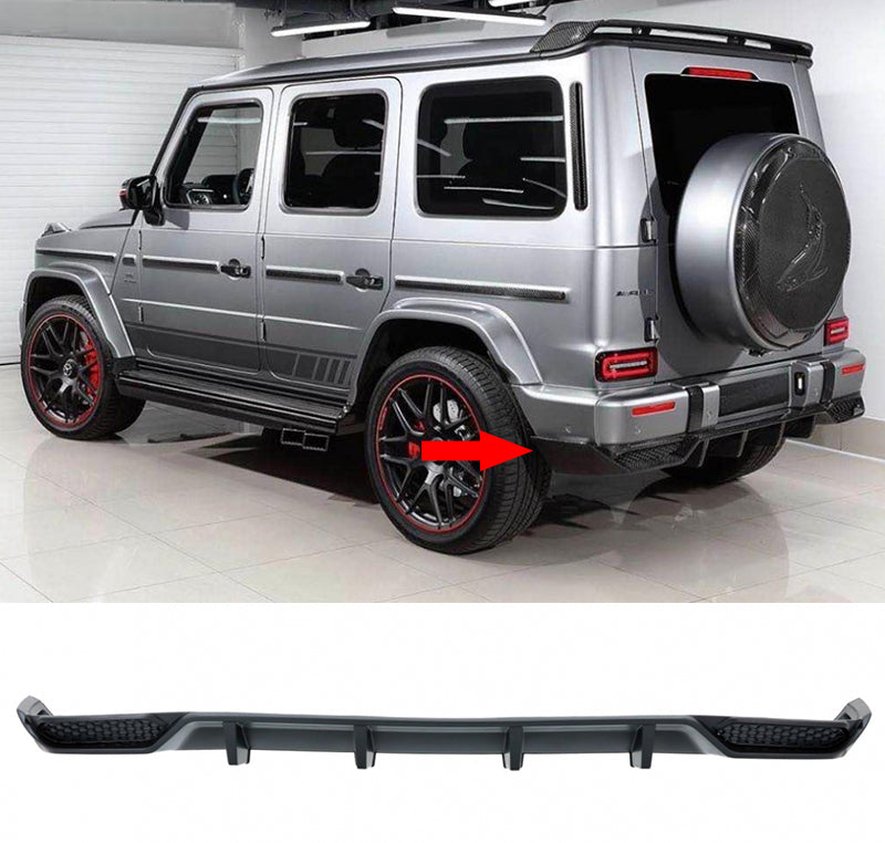 MMERCEDES G W463 W464 2018+ AMG UNDER BUMPER REAR DIFFUSER