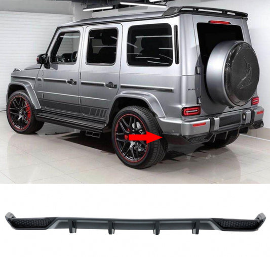 MMERCEDES G W463 W464 2018+ AMG UNDER BUMPER REAR DIFFUSER