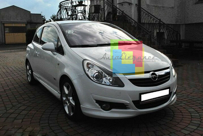 OPEL CORSA D 2006-2010 SPOILER ANTERIORE SOTTO PARAURTI OPC