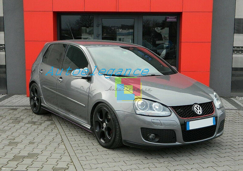 FLAPS UNDER SIDE SKIRTS VW GOLF 5 V ABS GLOSSY BLACK 0034