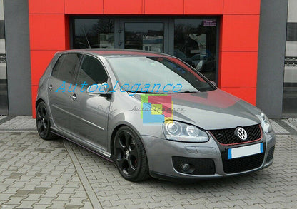 FLAPS UNDER SIDE SKIRTS VW GOLF 5 V ABS GLOSSY BLACK 0034