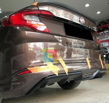 FIAT TIPO BERLINA 2015+ SPOILER POSTERIORE SUL COFANO LOOK SPORTIVO IN ABS