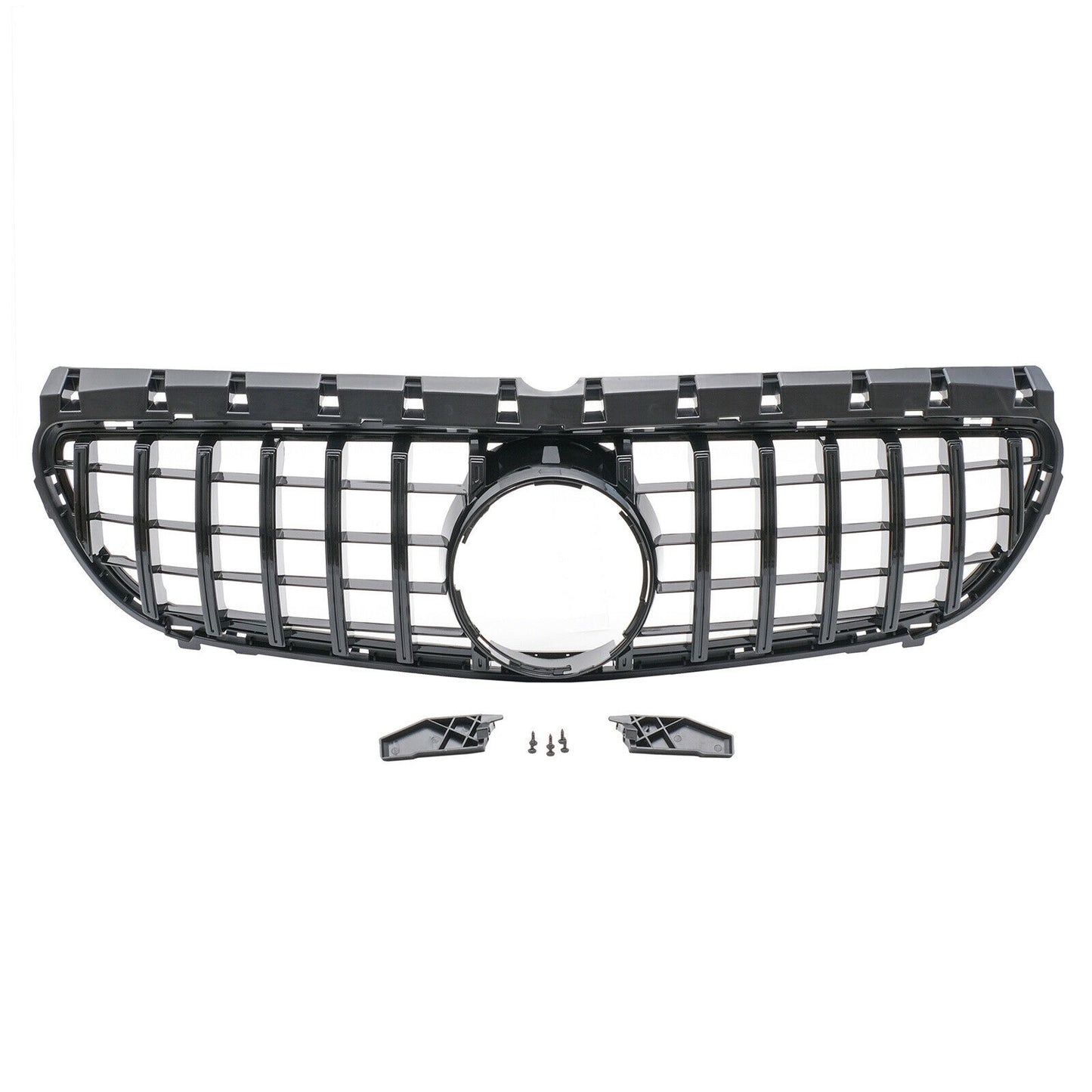 MERCEDES B W246 2014-2018 AMG FRONT GRILLE GT-R LOOK AMG BLACK PROFILES