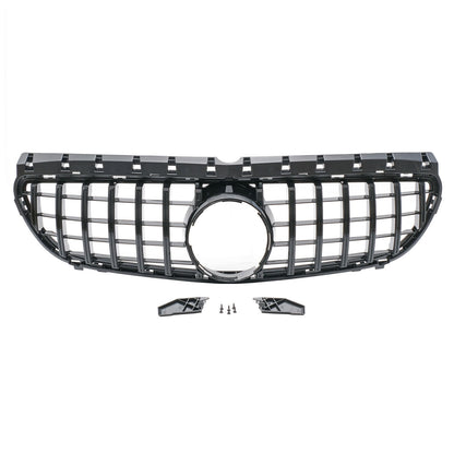 MERCEDES B W246 2014-2018 AMG FRONT GRILLE GT-R LOOK AMG BLACK PROFILES