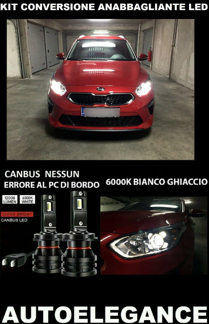 KIA CEED 3 LED LOW BEAM LAMPS 16.000LM CAMBUS - AT 0032