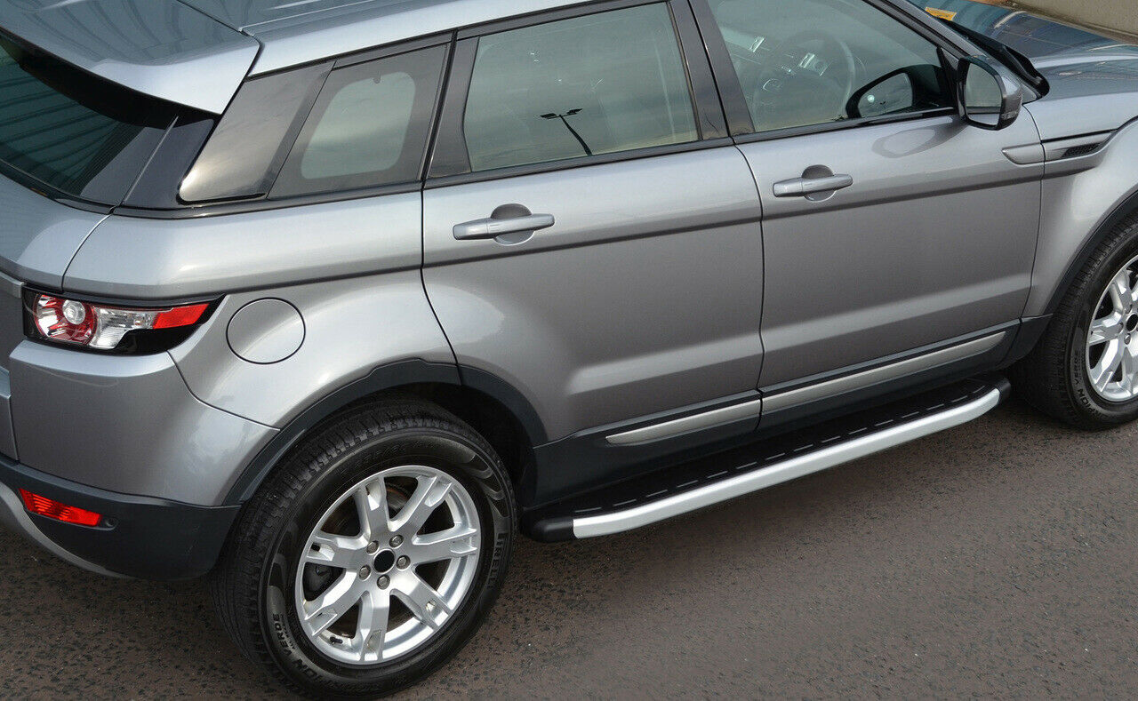 RANGE ROVER EVOQUE 2011+ CHROME DOOR SIDE STEPS