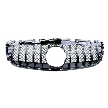 FRONT GRILLE MERCEDES R172 SLC 2016-2019 BLACK HONEYCOMB PROFILES MASK