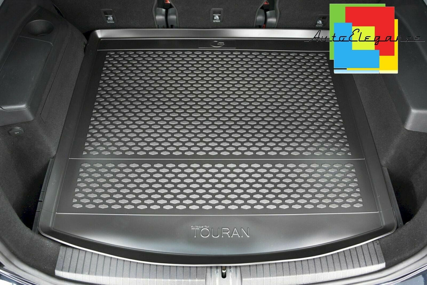 TRUNK LINER RUBBER CARPET SUPERGRIP VW TOURAN III 2015+ 0032
