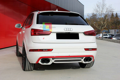 ALETTONE TETTO PER AUDI Q3 8U 2011+ SPOILER SUL LUNOTTO POSTERIORE LOOK RSQ3 -1 AUTOELEGANCERICAMBI